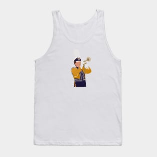 Golden Band from Tigerland Trumpet Player Tank Top